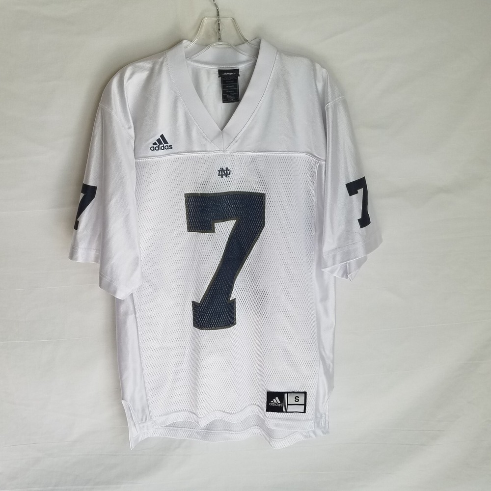 Adidas Mens Notre Dame Fighting Irish #7 Football Jersey Size Small